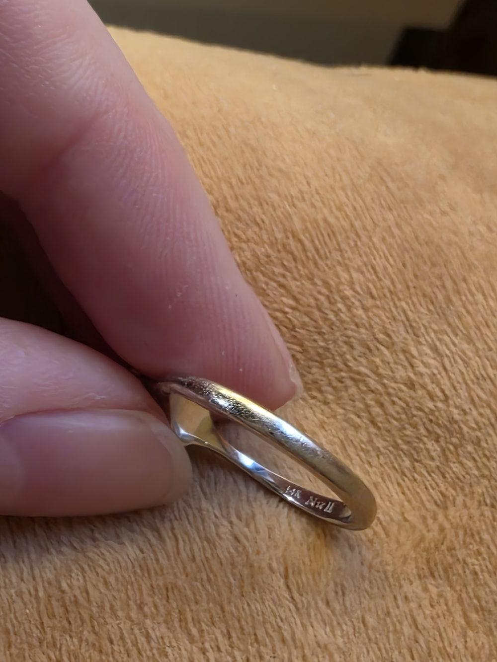 Pearl Factory 14k White Gold Diamond Ring - Picture 6 of 8
